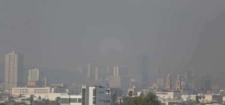 Monterrey aun con mala calidad del aire