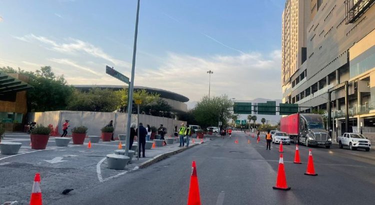 Cerraron calles del Centro de Monterrey por carrera deportiva