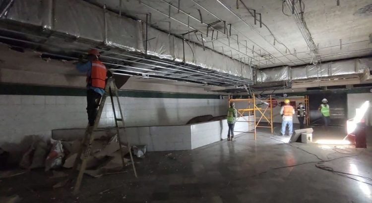 Siguen los trabajos de la Línea 2 del Metro en Monterrey