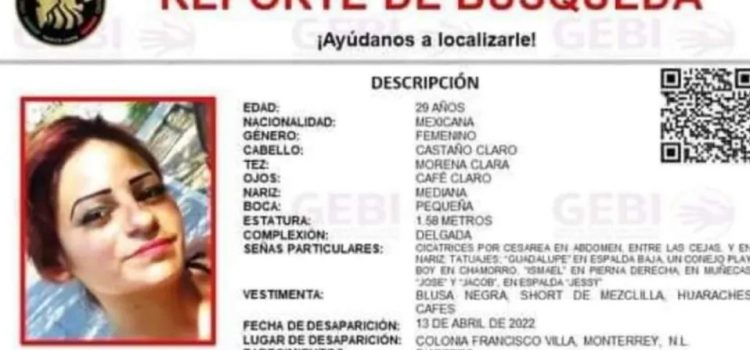 Identifican el cuerpo de mujer encontrado en Monterrey