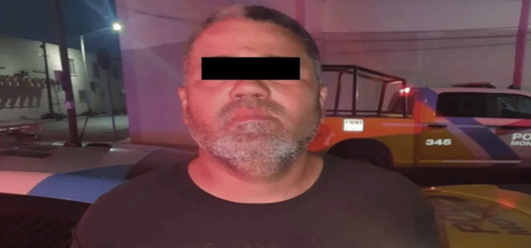 Capturan a un hombre tras golpear a su esposa por no darle de cenar en Monterrey