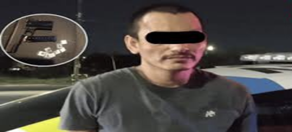 Capturan a hombre por presunta venta de droga y posesión de arma en Monterrey