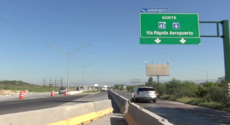 Ampliarán la autopista hacia Aeropuerto de Monterrey