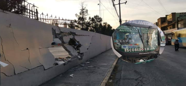Choque entre dos rutas en el Centro de Monterrey, deja a 5 lesionados