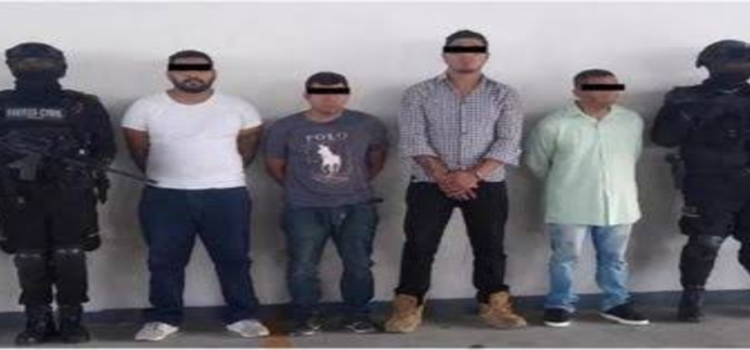 Capturan a 4 integrantes de grupo de la delincuencia organizada en Monterrey
