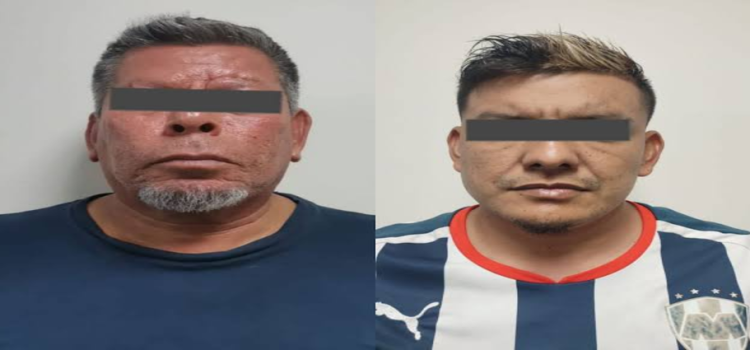 Capturan a dos hombres por homicidios en Monterrey