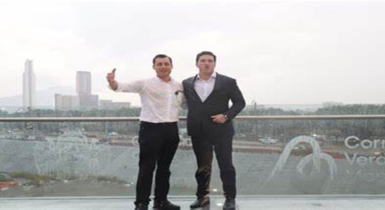 Samuel García y Luis Donaldo Colosio inauguran el Puente Verde en Monterrey