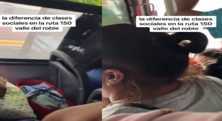 Mujer se pelea con hombres por no ceder el asiento a pasajera en ruta de Monterrey