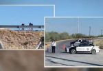 Hallan restos humanos dentro de hielera en autopista Monterrey-Nuevo Laredo