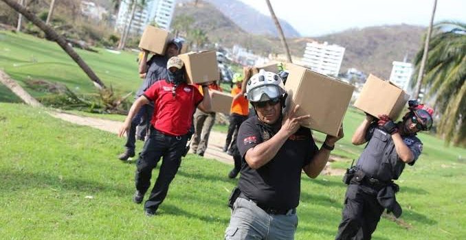 Protección Civil Nuevo León colabora en obras de rescate en Guerrero