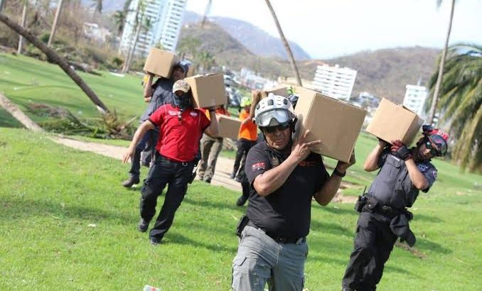 Protección Civil Nuevo León colabora en obras de rescate en Guerrero