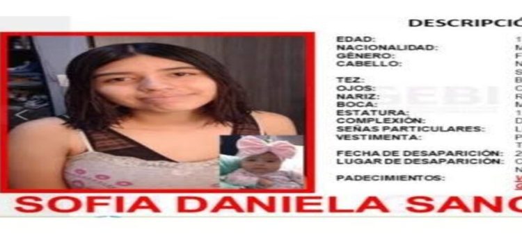 Localizan con vida a joven y su bebé desaparecidas en Nuevo León
