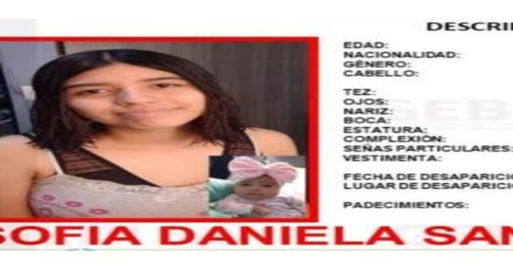 Localizan con vida a joven y su bebé desaparecidas en Nuevo León