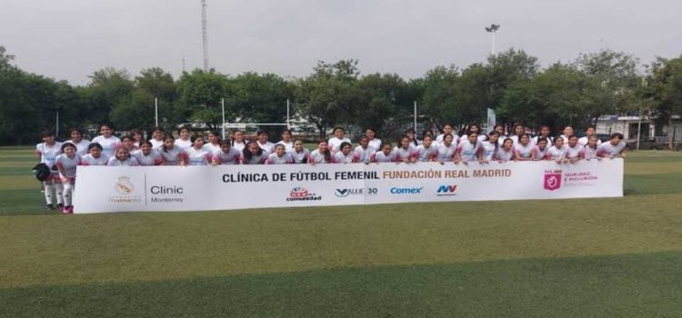 Real Madrid arranca su segunda clínica de futbol en Monterrey