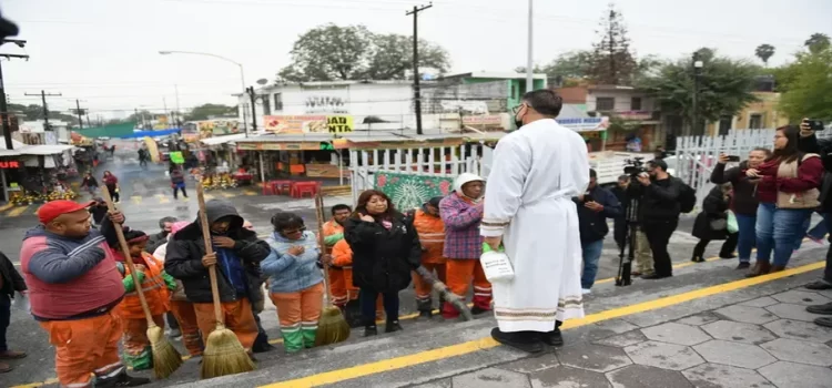 Gobierno de Monterrey inicia operativo de limpieza en Basílica de Guadalupe