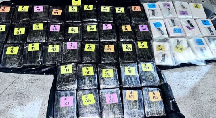 Decomisan droga valuada en medio millón de dólares en Monterrey