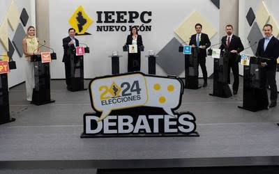 Acusaciones mutuas marcaron el debate a la alcaldía de Monterrey