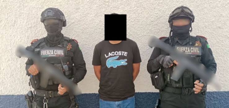 Detiene Fuerza Civil a presunto líder delincuencial en Monterrey