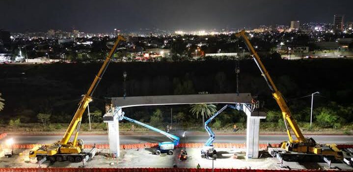 Se avanza con la construcción de la línea 4 del metro de Monterrey