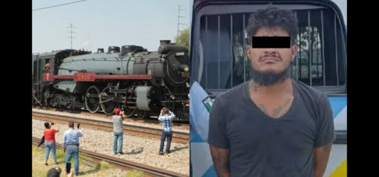 Hombre Intenta Descarrilar la Locomotora La Emperatriz en Monterrey