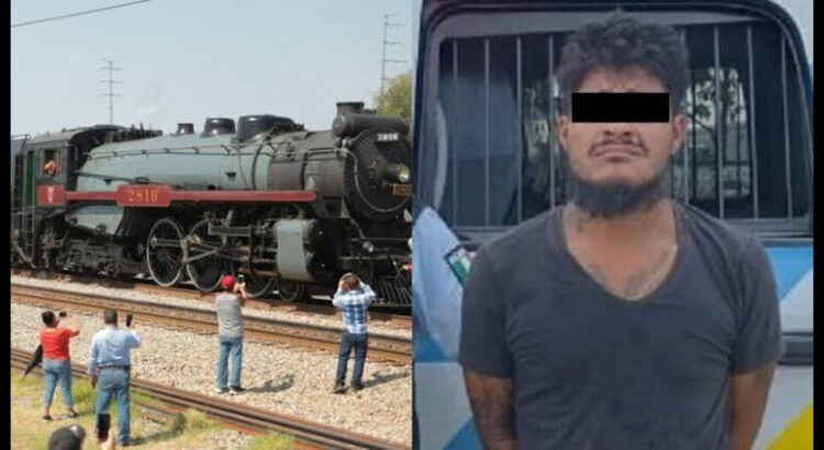 Hombre Intenta Descarrilar la Locomotora La Emperatriz en Monterrey