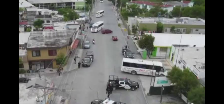 Ataque armado deja a dos policías heridos en Apodaca, Nuevo León