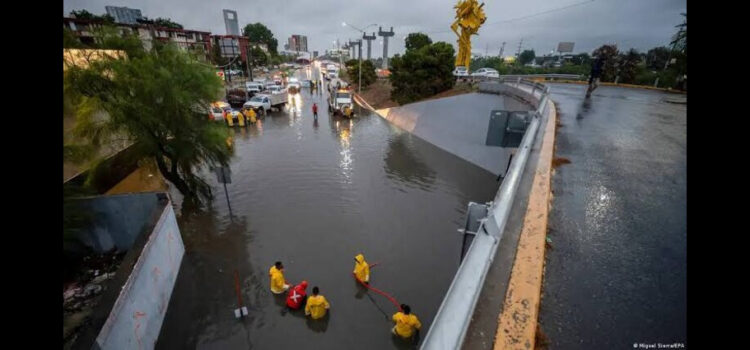 Monterrey repara inundaciones provocadas por “Alberto”