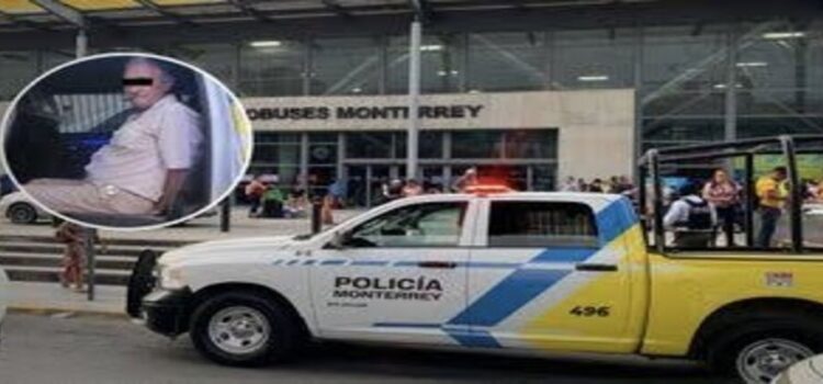 Detienen a adulto mayor por acosar sexualmente a madre e hija en Central de Autobuses en Monterrey