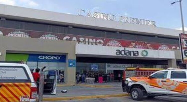 Reportan incendio dentro de un casino en Monterrey