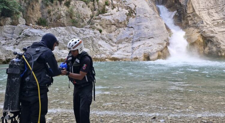 Encuentran ahogado a hombre desaparecido en el paraje El Salto en Nuevo León