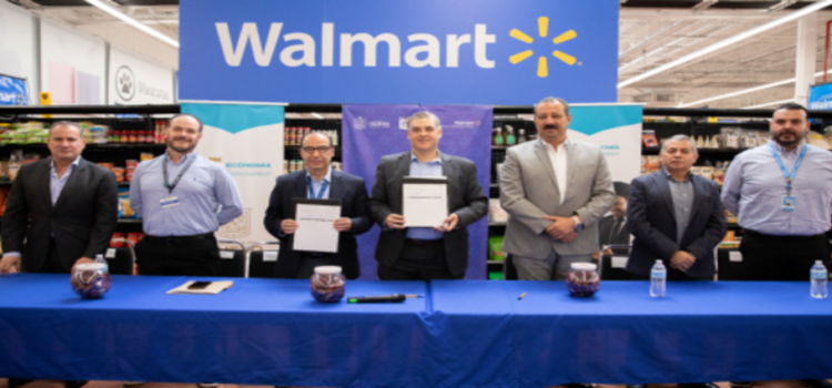 Secretaría de Economía de Nuevo León y Walmart firman convenio de colaboración