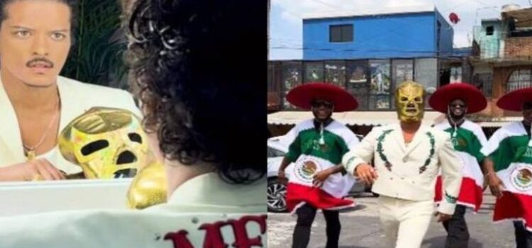 Bruno Mars se despide de CDMX vestido de luchador