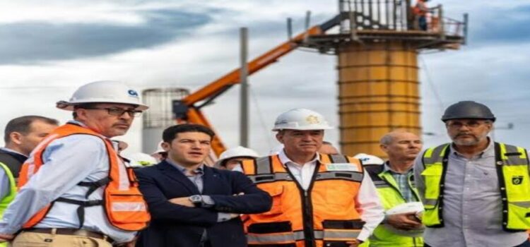 Samuel García supervisa obras del Metro de Monterrey que llegará al Aeropuerto de NL