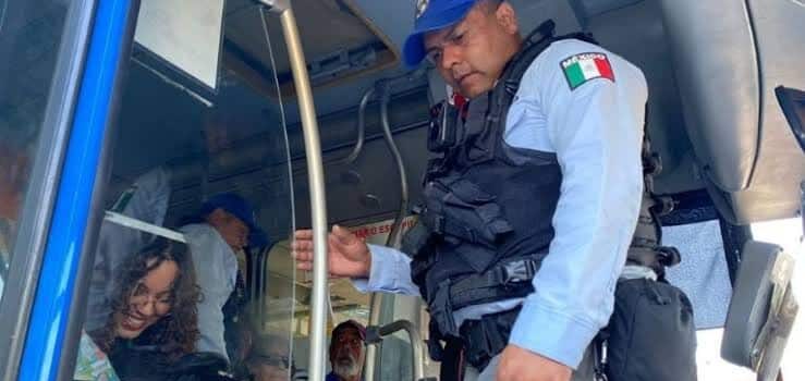 Policías de Monterrey inspeccionarán camiones en zonas de mayor afluencia