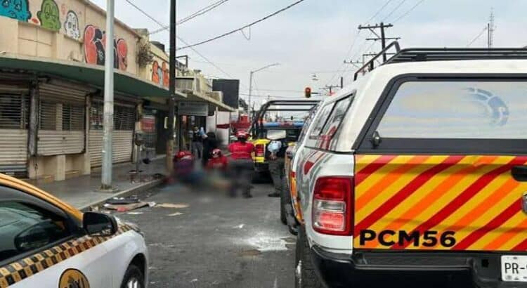 Hombre termina herido tras ataque con presunta arma blanca en el Centro de Monterrey